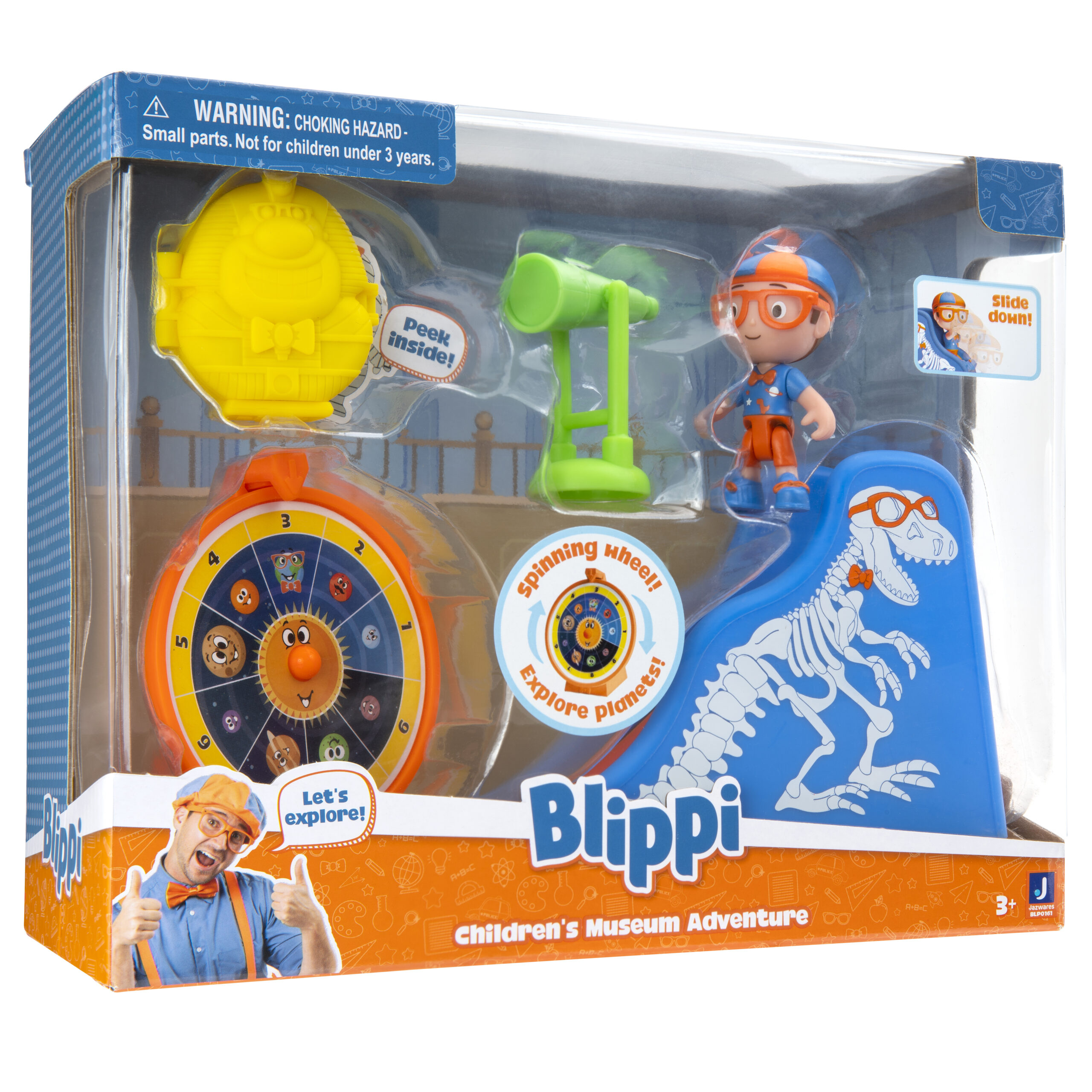 BLIPPI LITTLE ADVENTURES PLAYSET 3ASST – KIDSMO